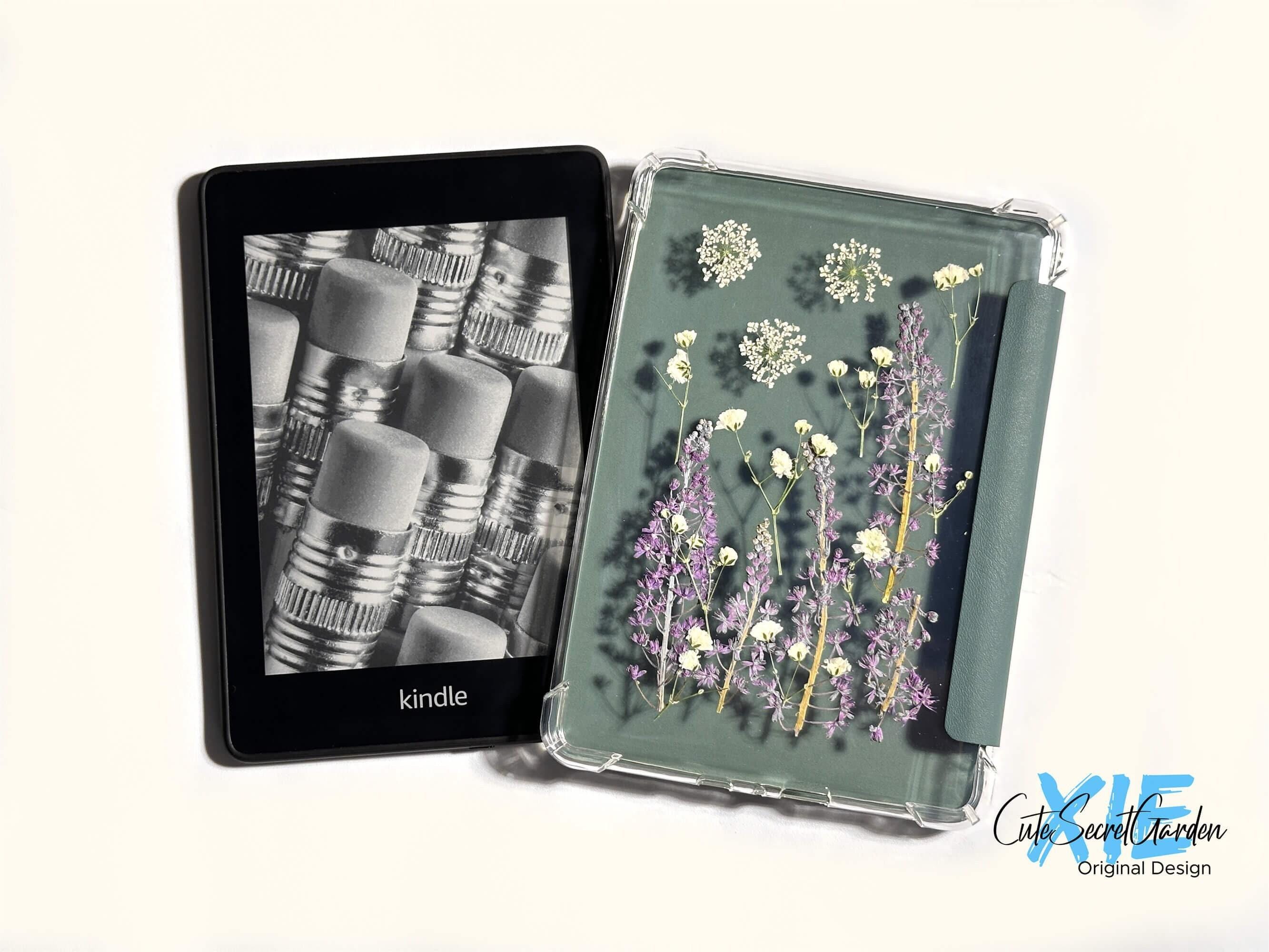 Real Pressed Cotton Jujube Flower Case for Kindle Colorsoft,paperwhite ...