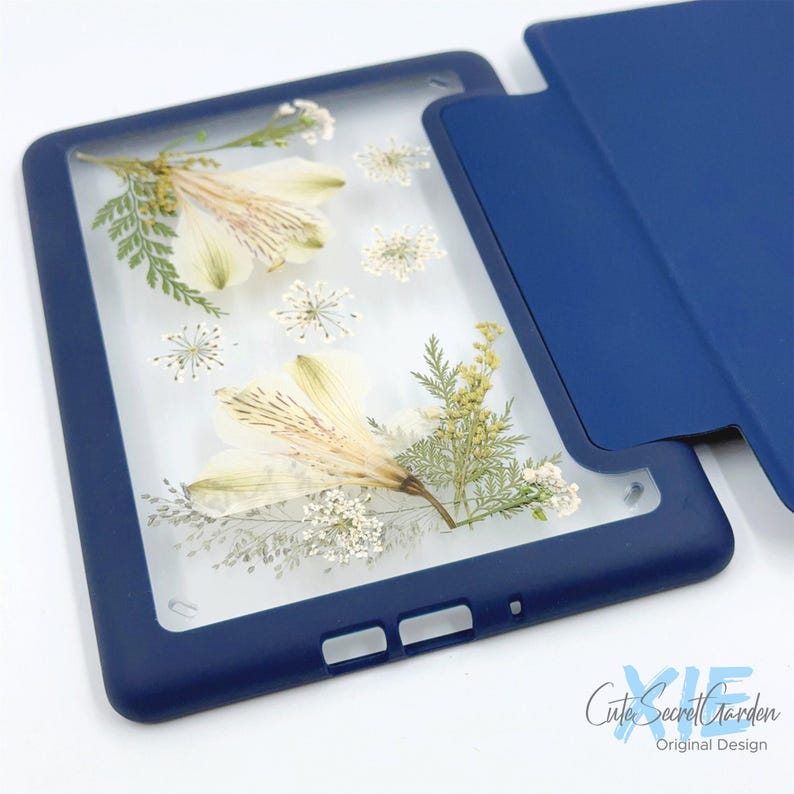 December - Narcissus Birth Pressed Flower Case for Kindle Colorsoft ...