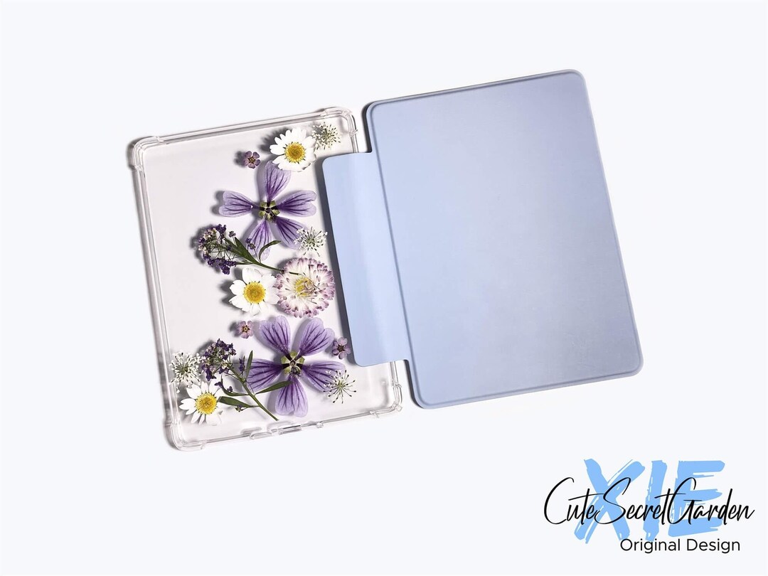 Paris Daisy Purple Flower Case for Kindle Colorsoft, Paperwhite 12th ...