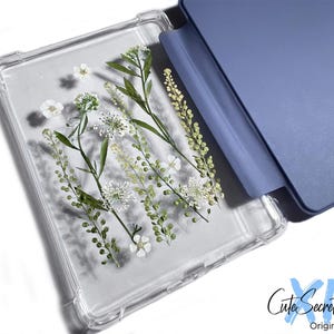 Real Polygonum Grass Flower Case for Kindle Colorsoft, Paperwhite 12th ...