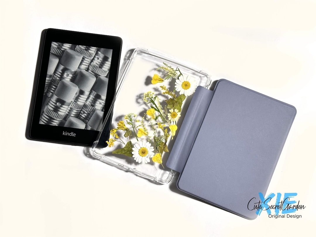 Tulips, Alyssum, Daisy Flower Case for Kindle Colorsoft, Paperwhite ...