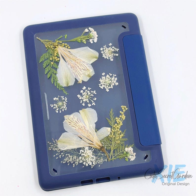 December - Narcissus Birth Pressed Flower Case for Kindle Colorsoft ...