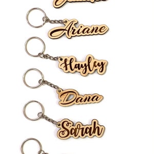 Custom Made Name Keychain