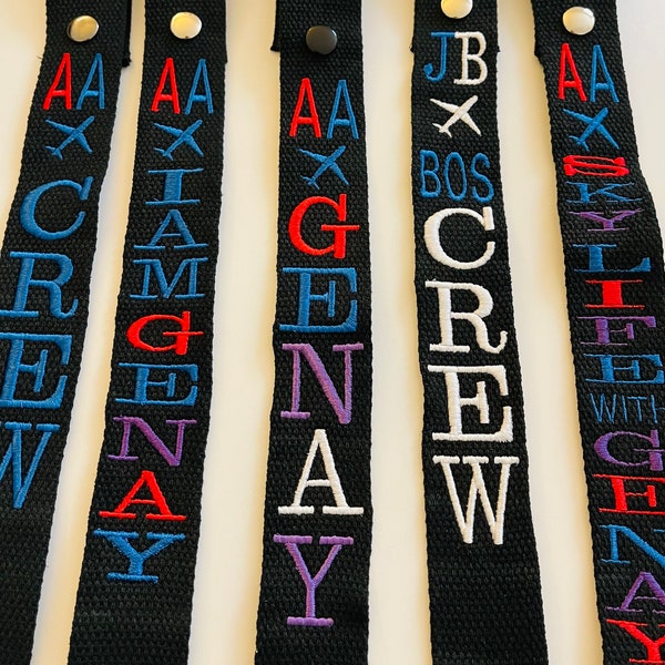 Airline Luggage Tags Etsy