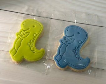 Dinosaur cookie