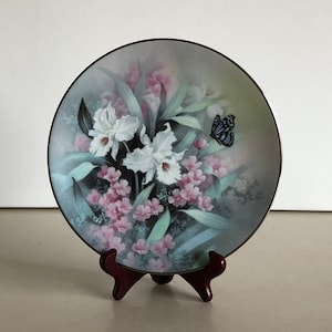 Wall board / decorative board - Limited Edition - Sapphire Winges - by Tan Chun Chiu - porcelain