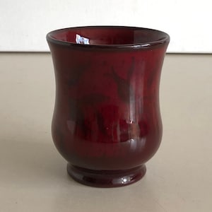 Vase - Zenith Gouda - A. Stolk - Beautiful shiny platery décor - Holland - hand painted - Art Nouveau