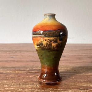 花瓶 - ビレロイ＆ボッホ メトラッハ - 陶器 - 羊飼いと羊の装飾