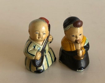 2 Decorative pencil sharpeners - musicians - for use and / or decoration