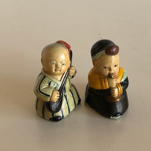 2 Decorative pencil sharpeners - musicians - for use and / or decoration