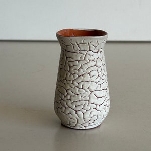 Vase / vase - drip glaze / lava - ceramic - vintage