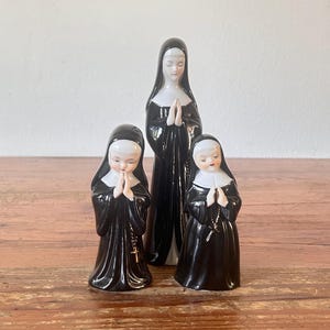 修道女の聖歌隊 / 修道女 - 置物 - 磁器 - 装飾 - Etsy 日本