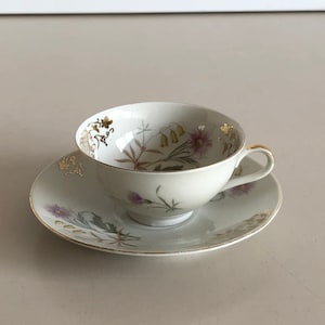 Cup and saucer - Winterling Marktleuthen Bavaria - porcelain - vintage