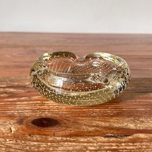 Ashtray / bowl - glass / nail glass - design