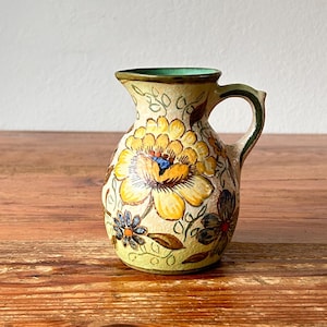 Wazon / Dzbanek - Royal Gouda - Plateelbakkerij Plazuid Holland - model 3375 - ręcznie malowany - ceramika