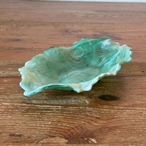 Scale / design scale - glass - light green - oyster shell