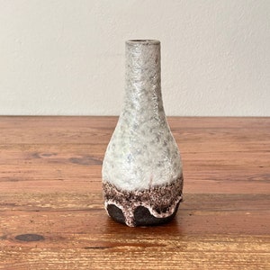 Vase / flower vase - effervescent glaze - vintage - handmade - Netherlands