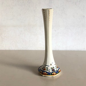 Vase - R Dechrue - décor Rouen - ceramics - vintage