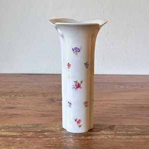 Vase / flower vase - Arzberg - Porcelain - decoration with flowers - Germany