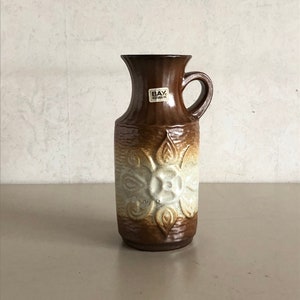 Bay ceramics - West Germany - Vase / jug - vintage - earthenware vase - design