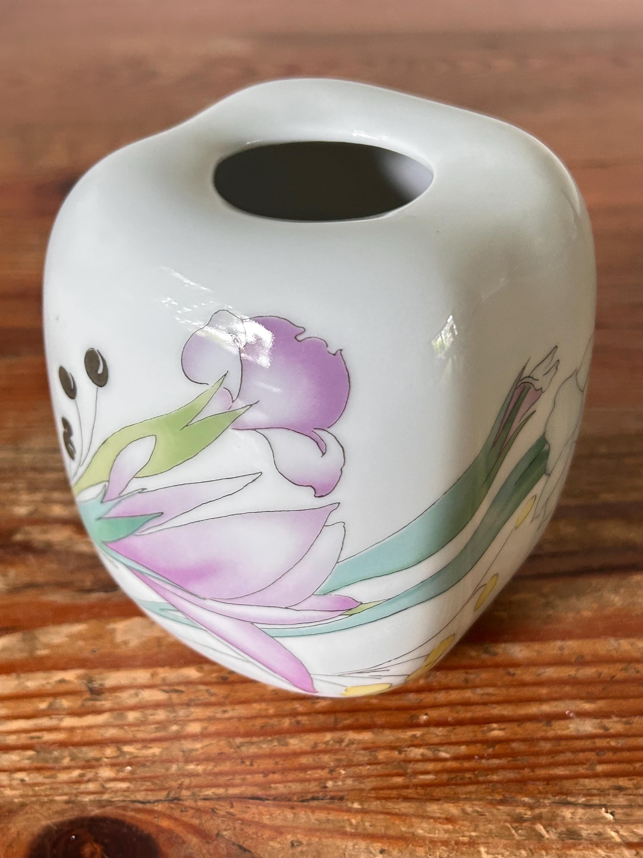 花瓶 / 花瓶 - Hutschenreuther - Leonard Paris - decor Louxor