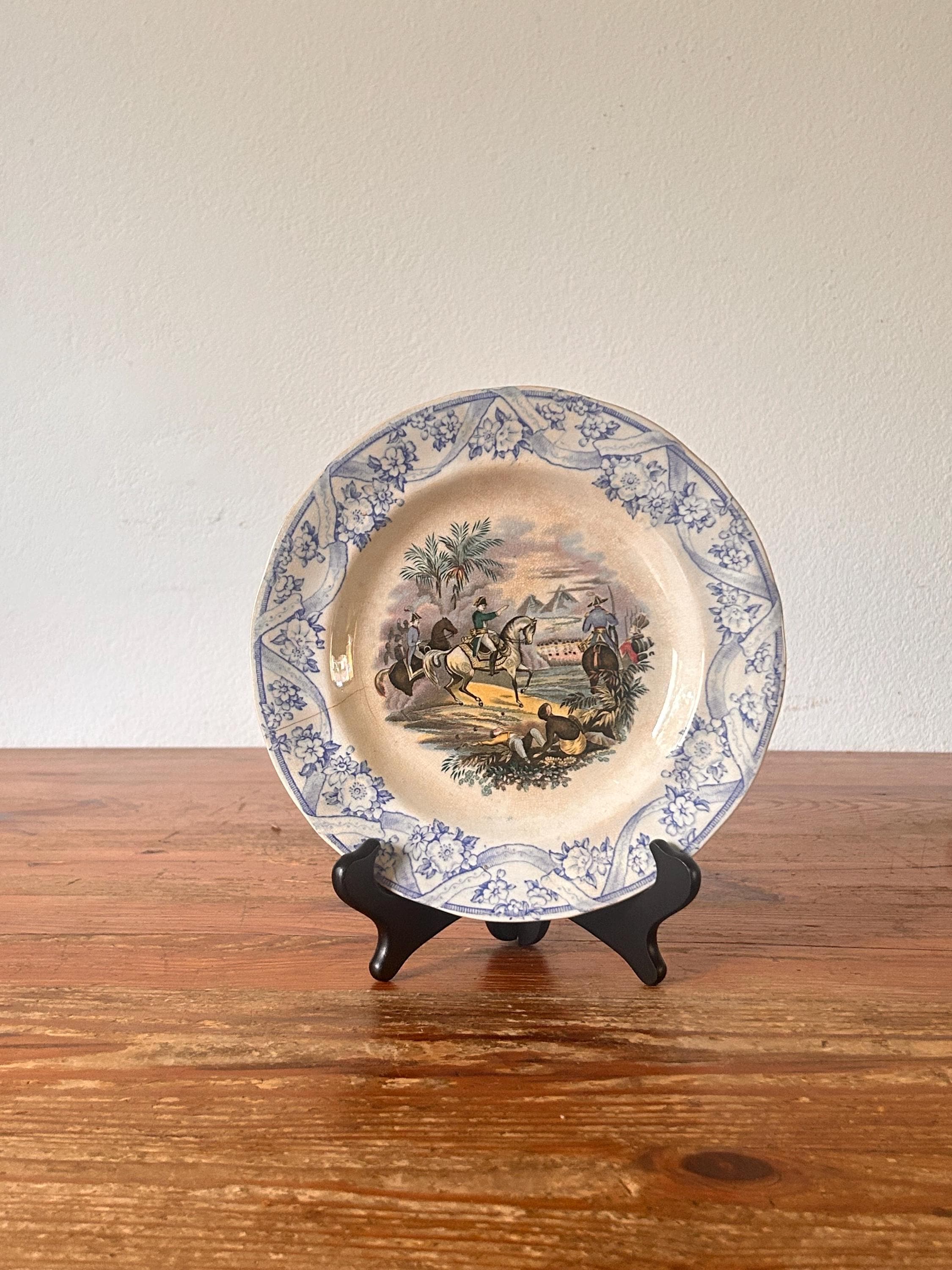 Wall Plate / Decorative Plate - Potsdam Pierre Regout