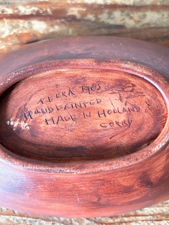 ヴィンテージ ボウル - Terra Moss - セラミック - ハンドメイド