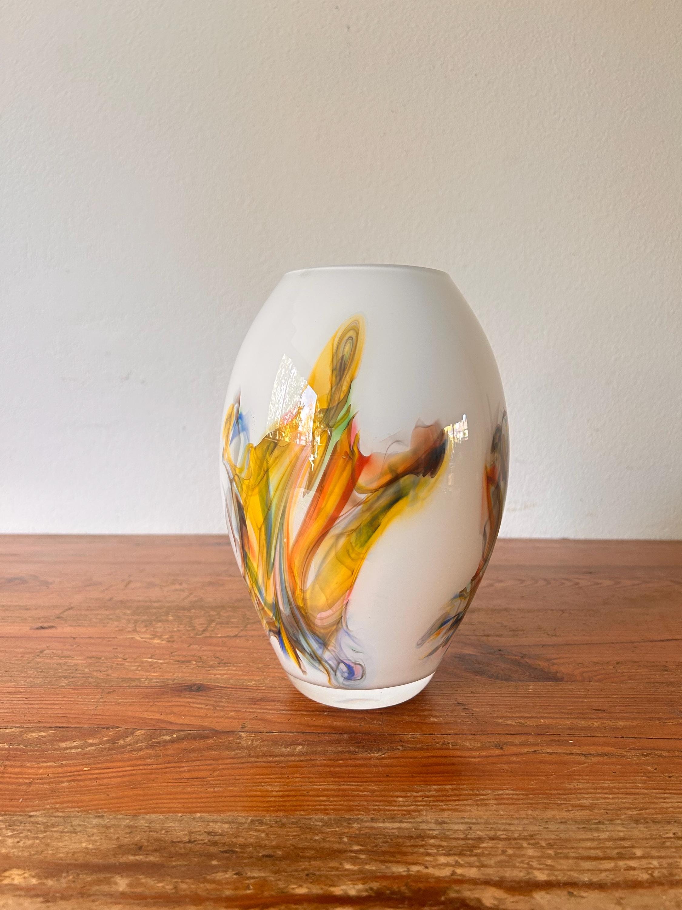 leonardo&イタリアヴィンテージ花瓶 Leonardo glass vase - Etsy 日本