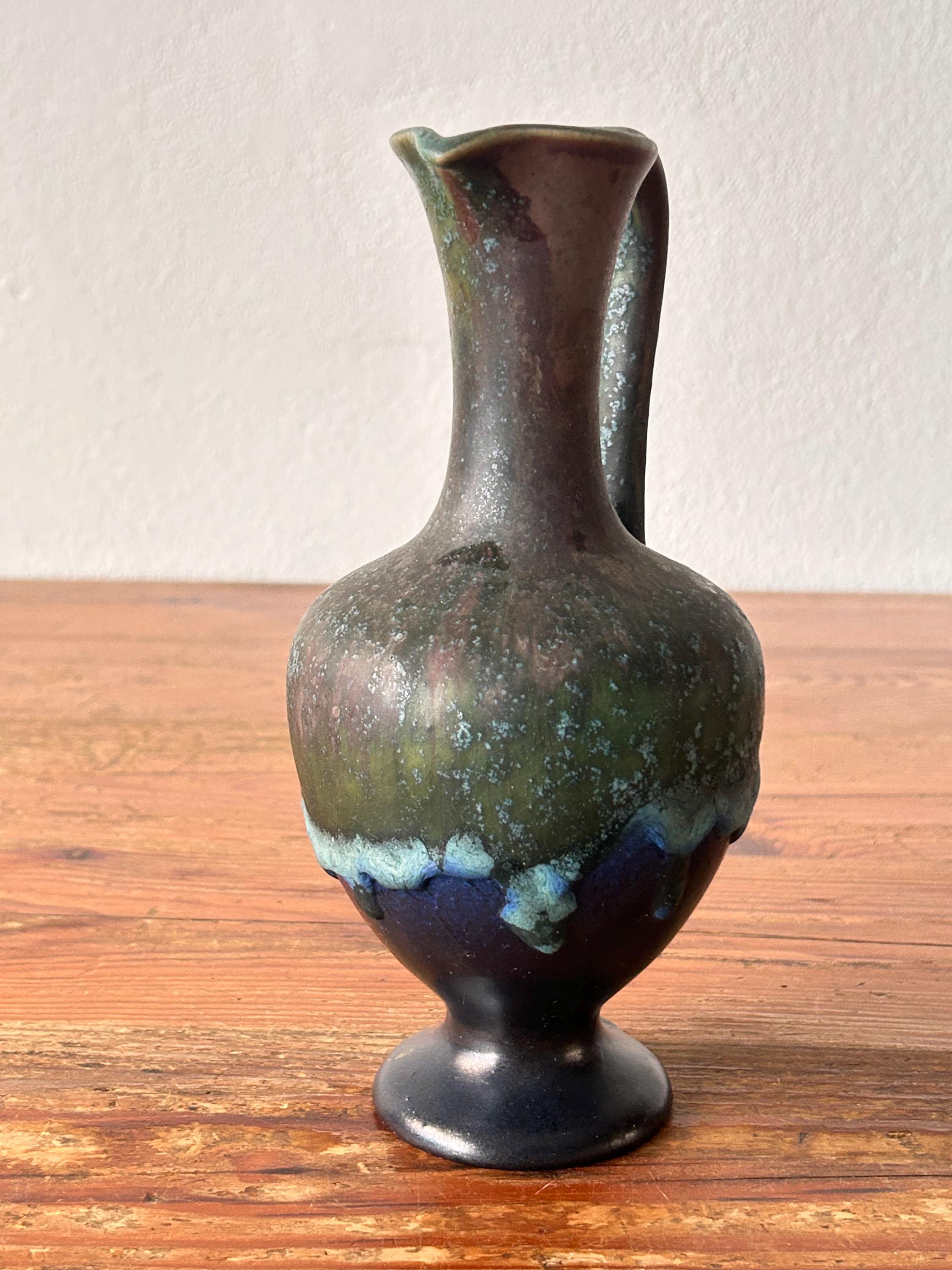 花瓶 / 角型花瓶 - 水差し - セラミック - ドリップグレーズ