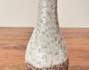 花瓶 / 花瓶 - 発泡釉薬 - ヴィンテージ - ハンドメイド - オランダ