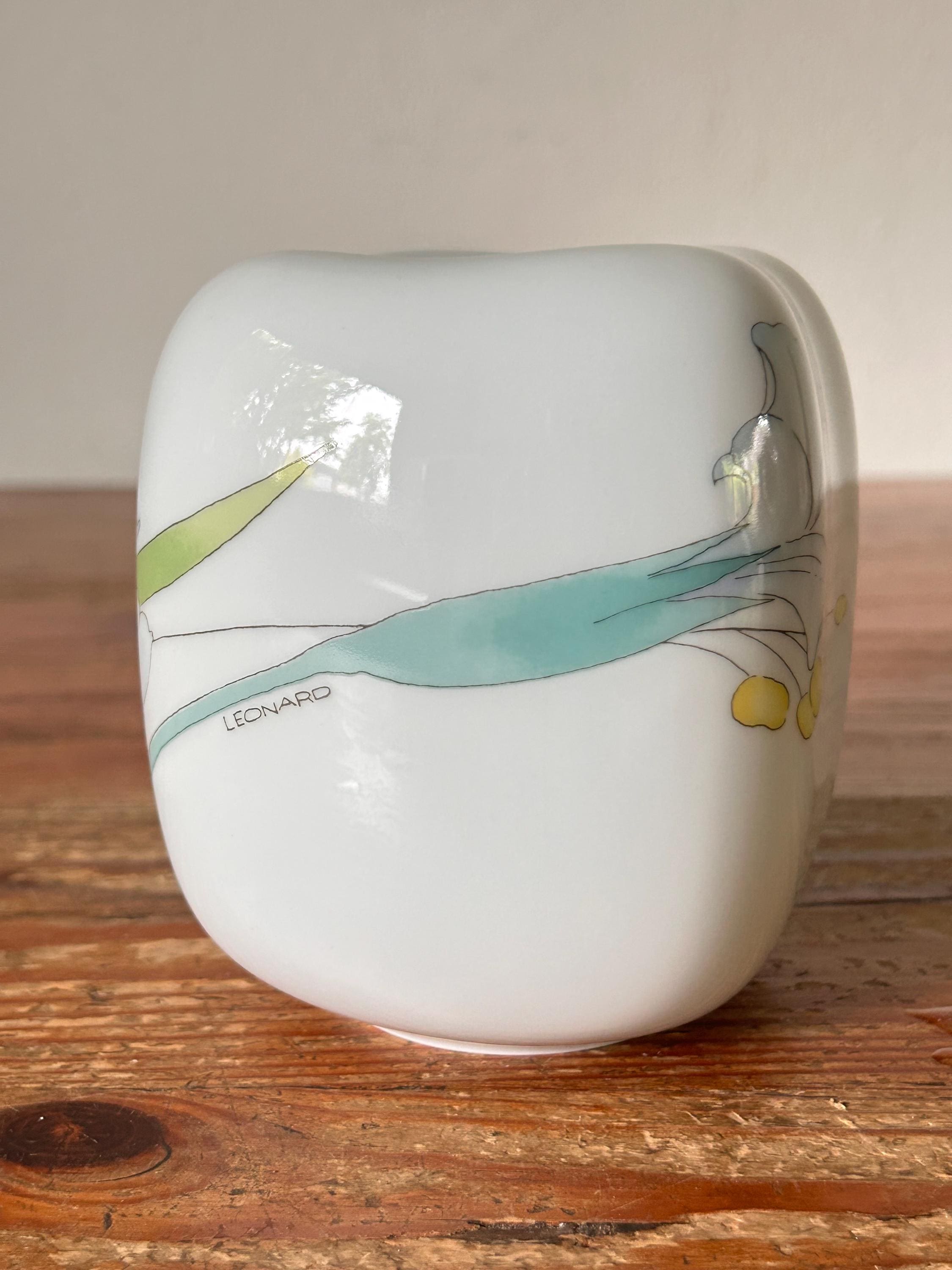 花瓶 / 花瓶 - Hutschenreuther - Leonard Paris - decor Louxor