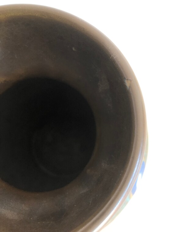 花瓶 - アールデコ - ゴーダ オランダ - 手描き - 非常に美しい花の