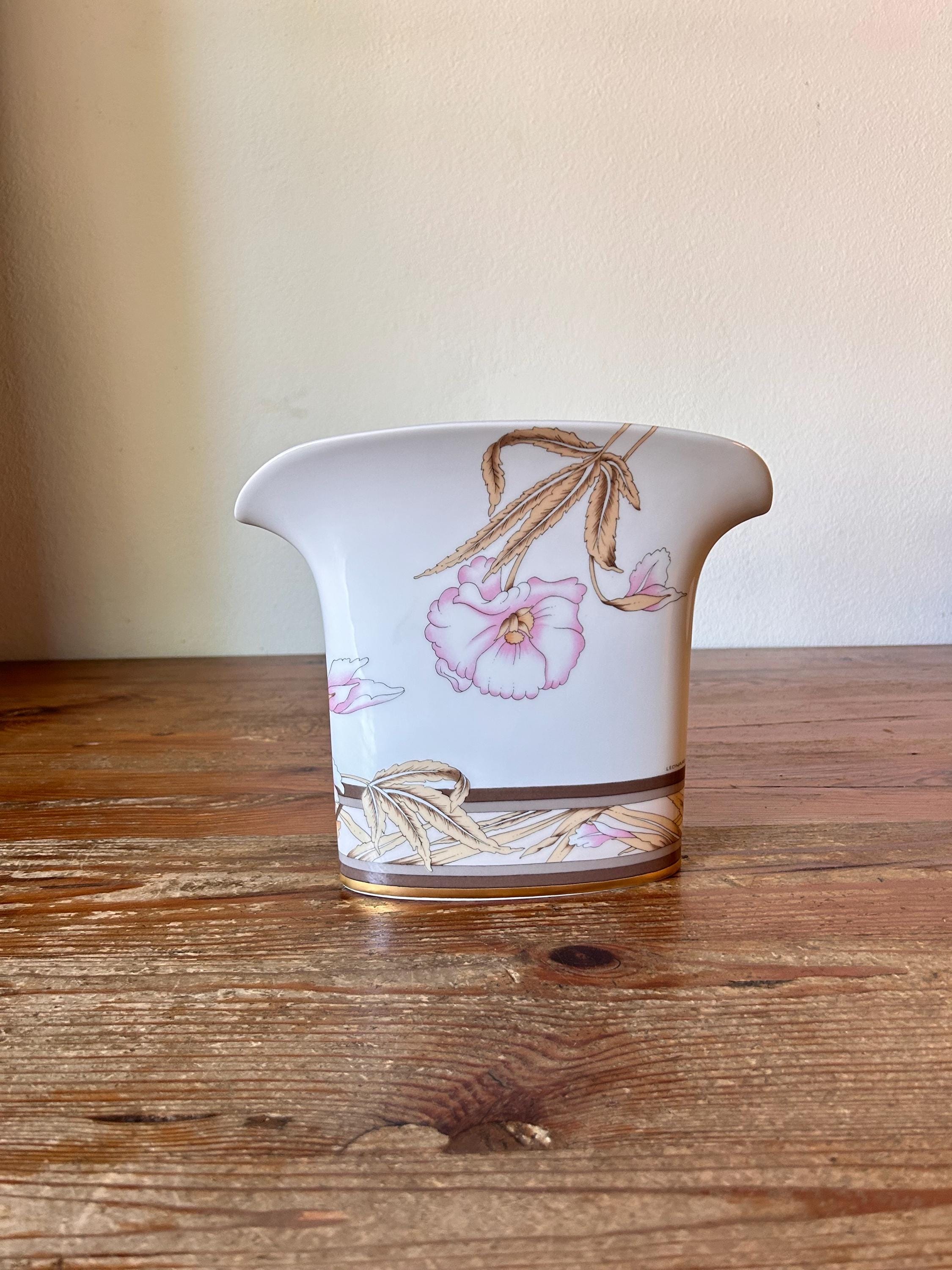 『ウレうー特価』　HUTSCHEN REUTHER × LEONARD 花瓶 Hutschenreuther Leonard Vase - Etsy