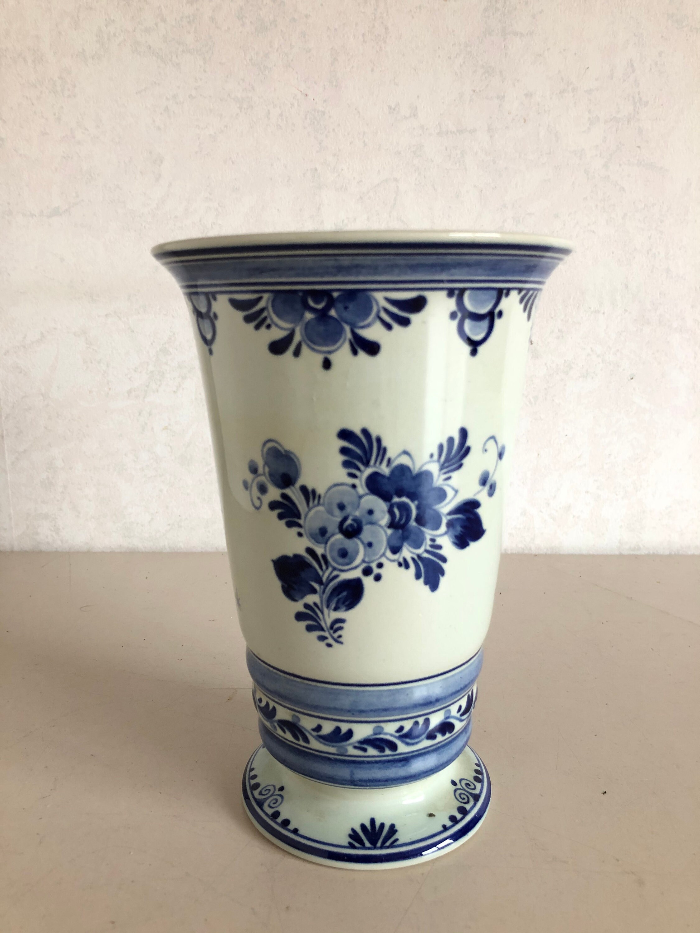 Vintage Attributed S Royal Delfts Hand Painted Etsy Delft Hand My XXX