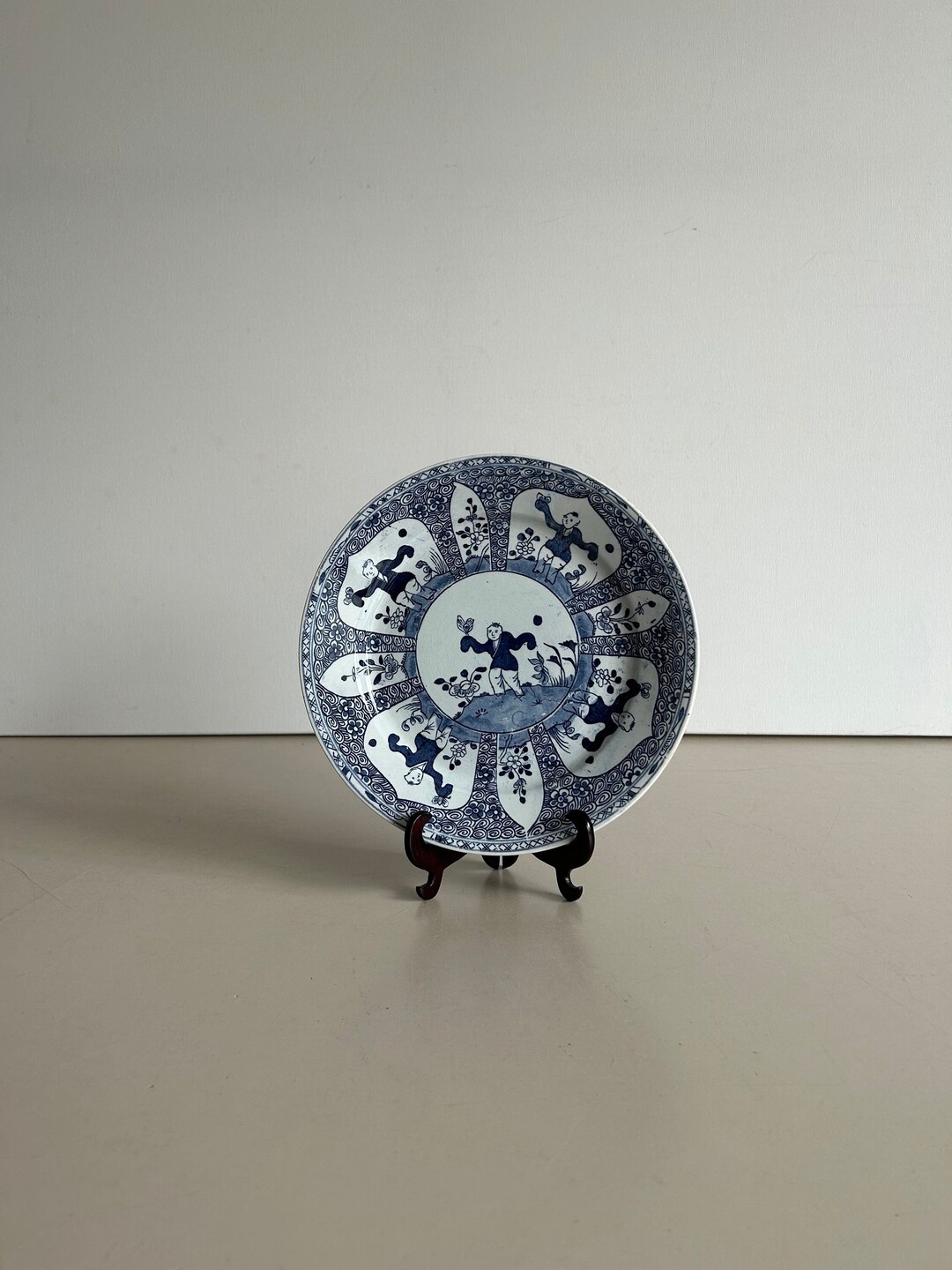 Wanly Examples Antique Plate / Wall Plate - After Wanli China Example - Image Silly ...