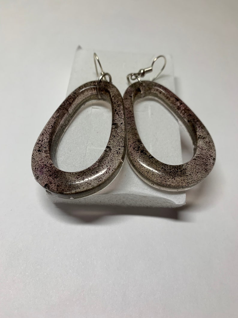 Isabelle\u2019s Creative Resin Earrings