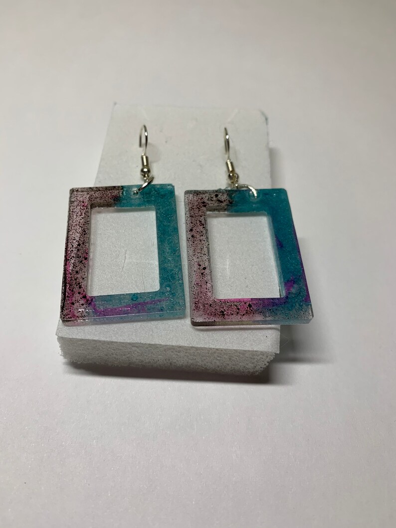 Isabelle\u2019s Creative Resin Earrings