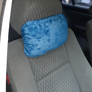 Car headrest neck soft pillow Useful handmade gift for women.