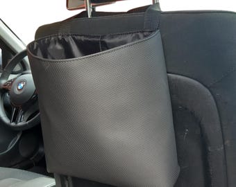 再利用可能な車のヘッドレストゴミ袋防水シート上車オーガナイザー