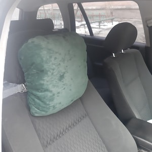 Car headrest neck soft pillow Useful handmade gift for women