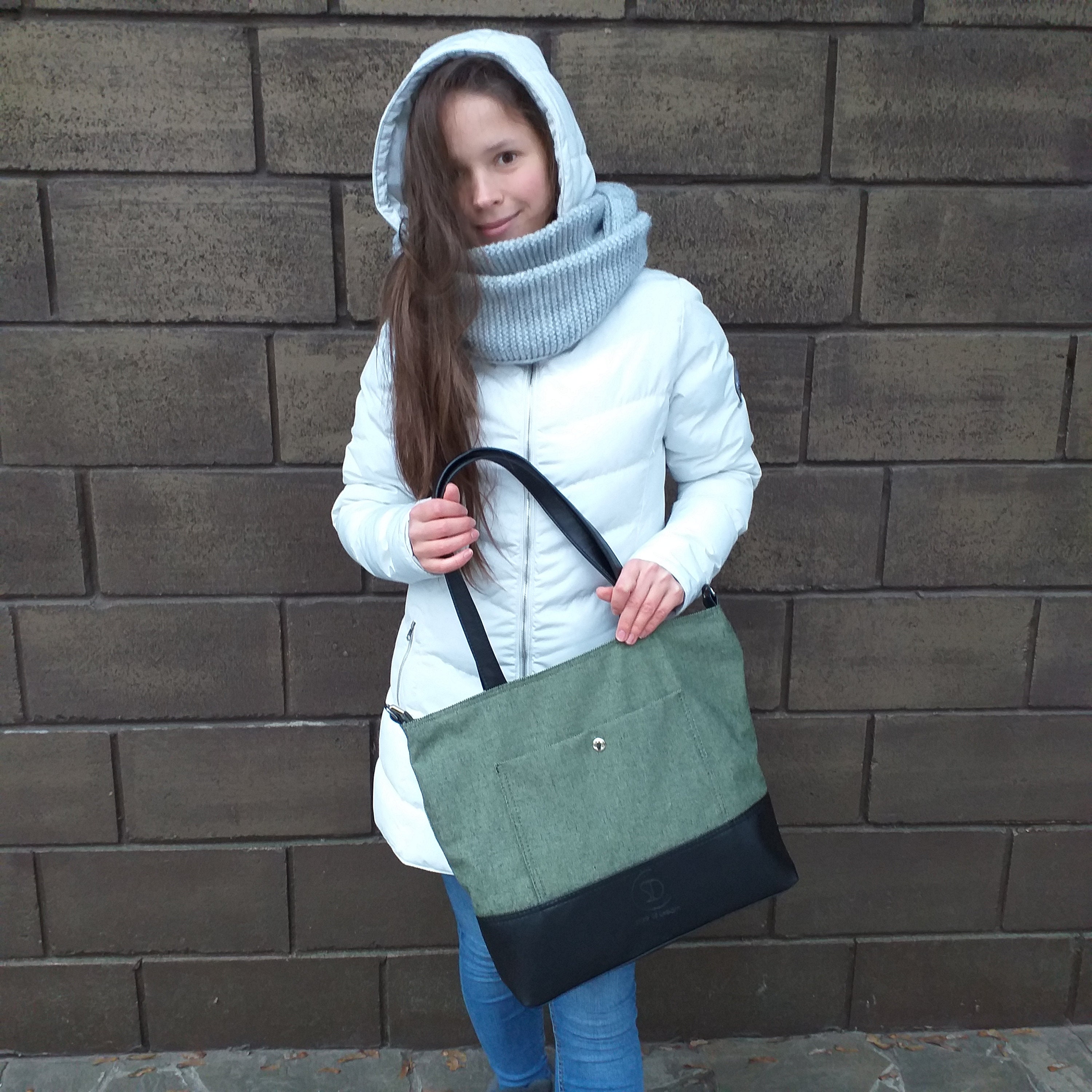 vegan canvas purse