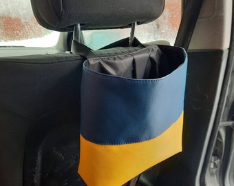Ukraine seller Reusable car trash bag waterproof Car organiser accessory for women and men Car garbage bag.