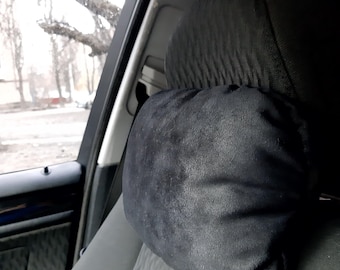 Car headrest neck soft pillow Useful handmade gift for women.
