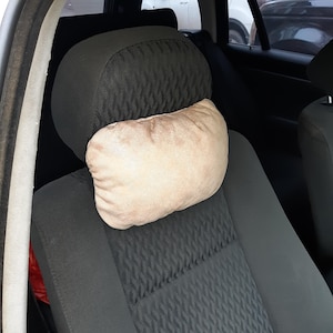 Car headrest neck soft pillow Useful handmade gift for women.