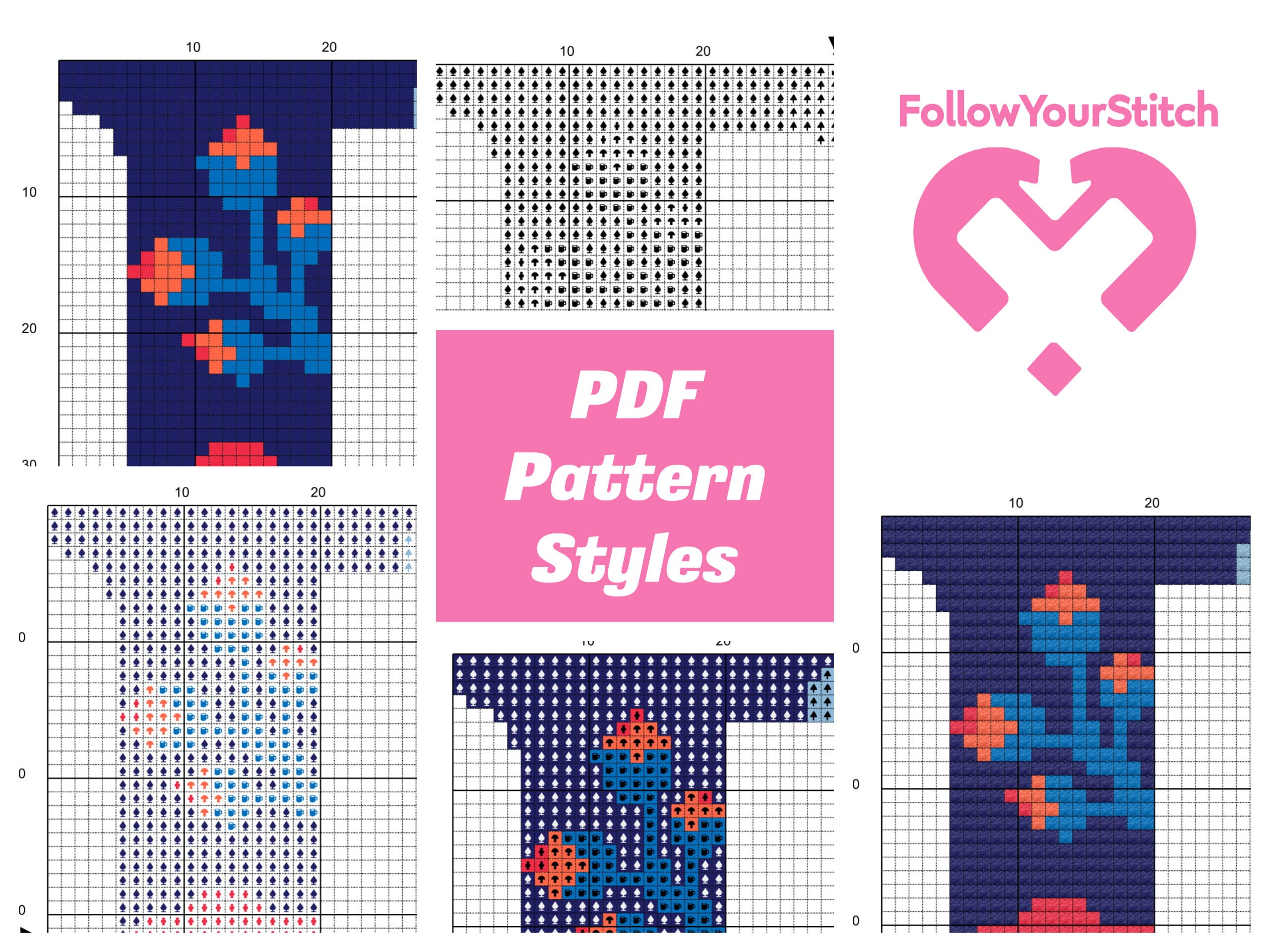 Cross Stitch Pattern Letter R Alphabet Pattern Floral - Etsy
