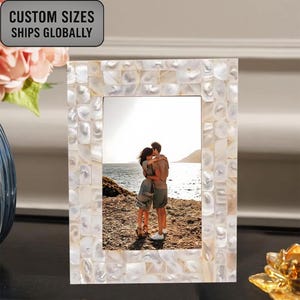 Mother of Pearl Photo Frame