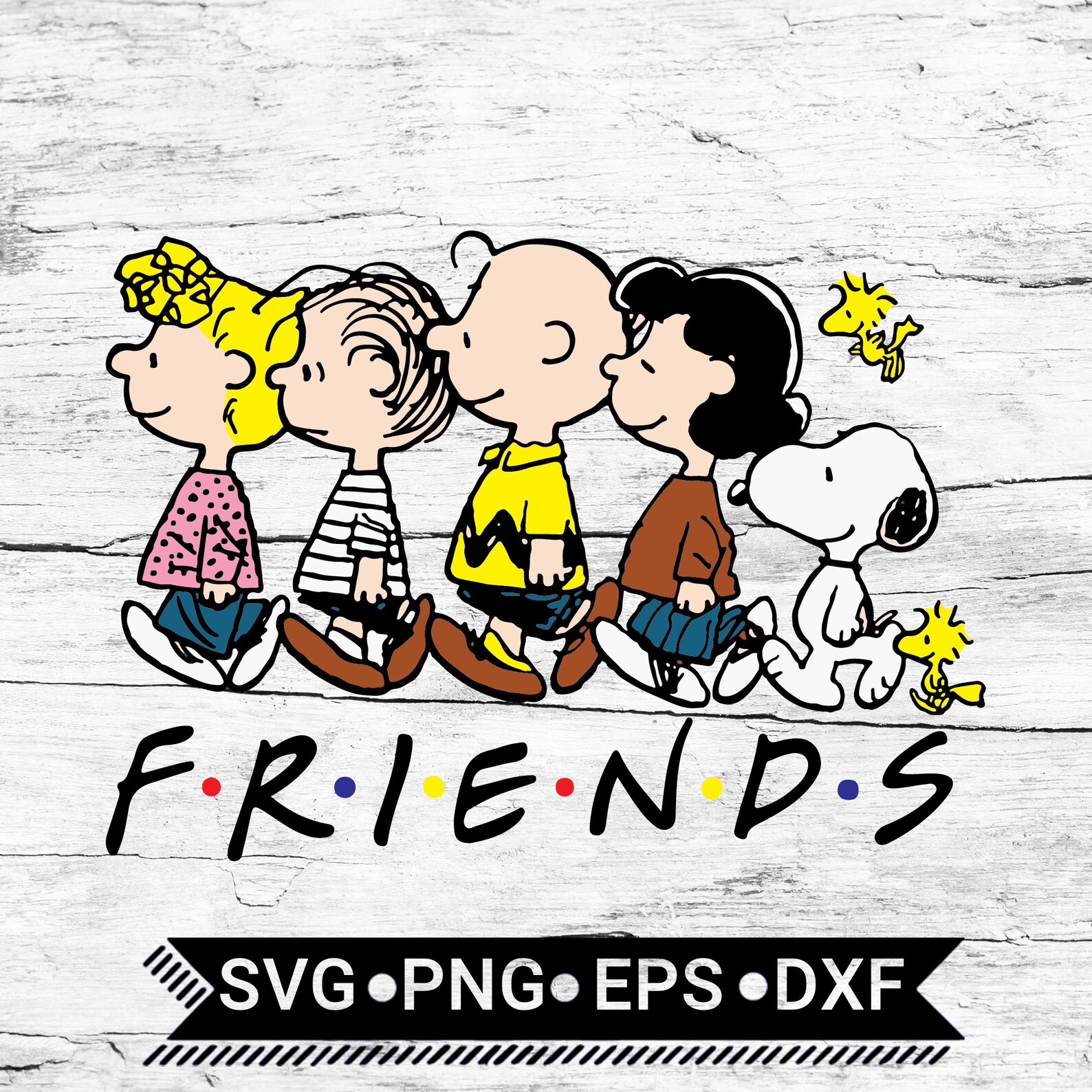 Snoopy Freunde Svg / Snoopy und Freunde Svg / Freunde Svg / Etsy