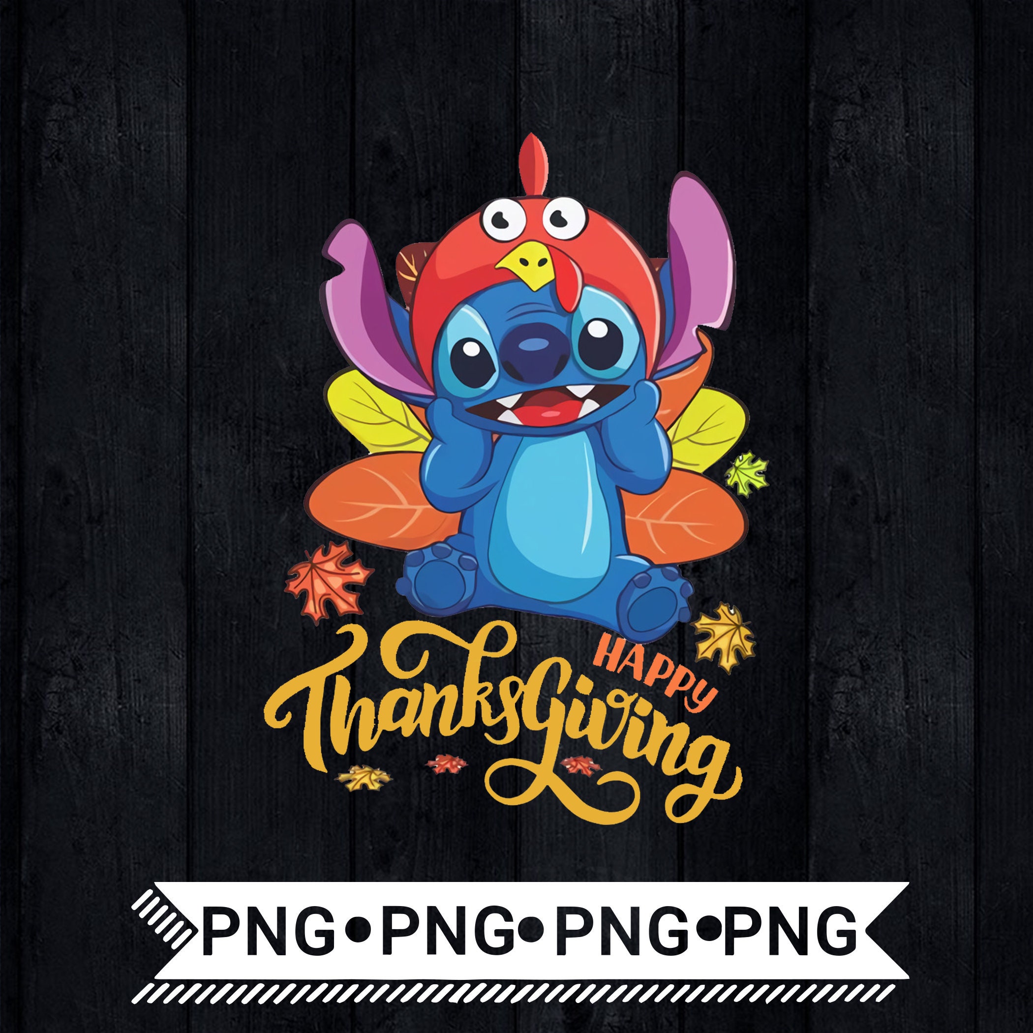 Happy Thanksgiving Stitch Png / Dankbaar Disney Png / Familie | Etsy