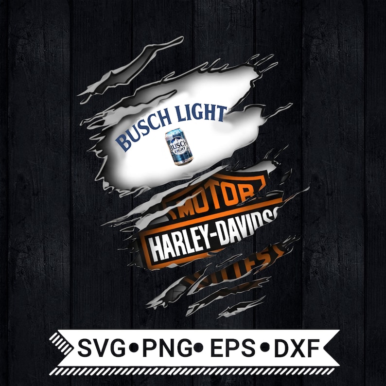 Download Busch Light SVG / Harley-Davidson SVG / Busch Light | Etsy