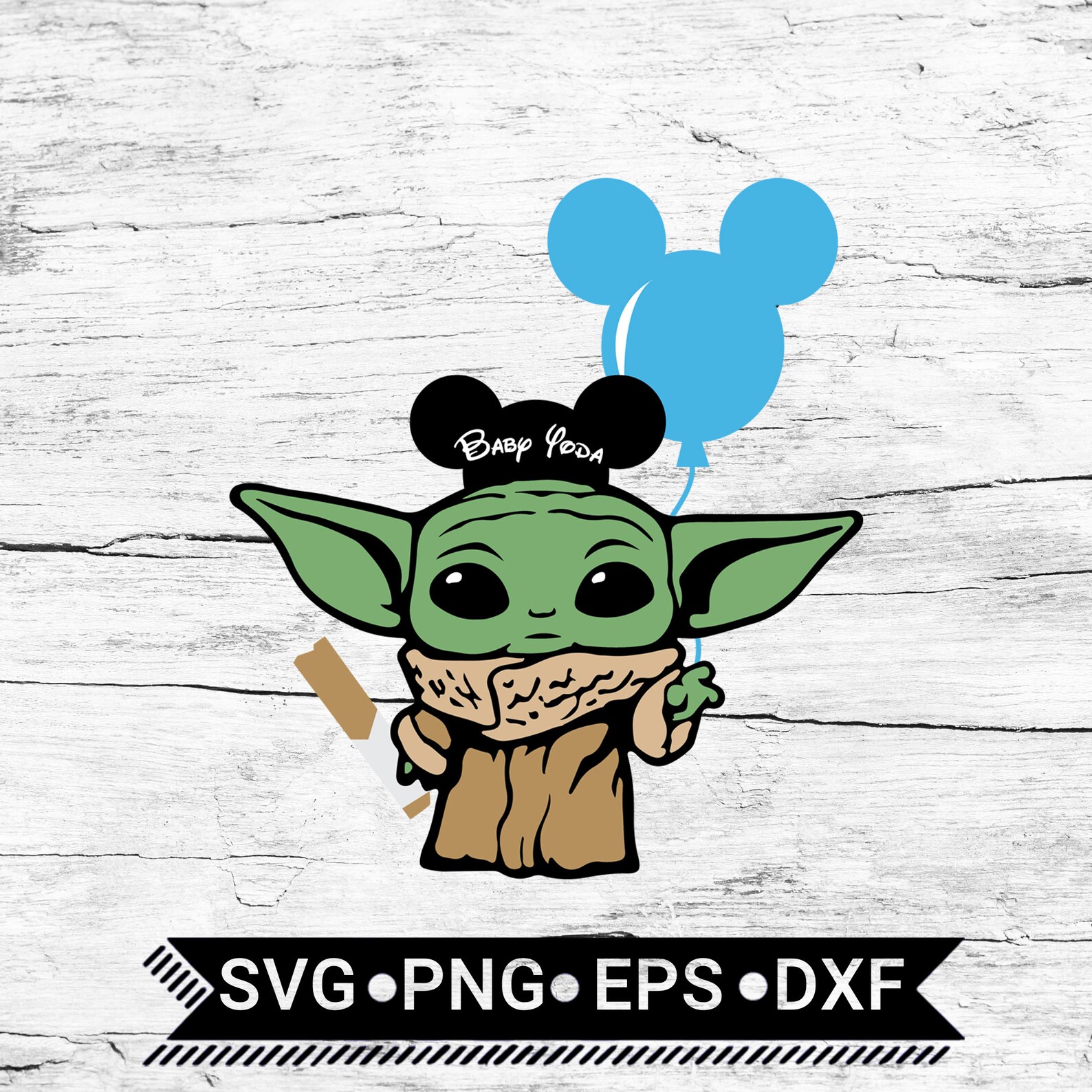 Free Free 350 Baby Yoda Mickey Svg SVG PNG EPS DXF File